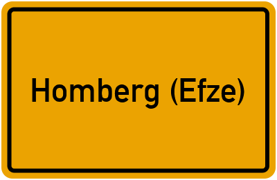 Homberg (Efze) in Hessen