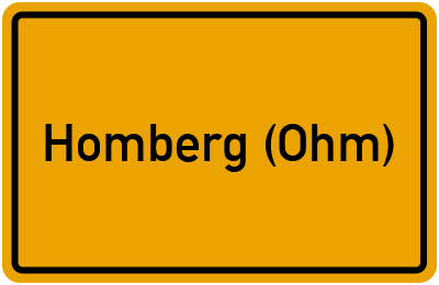 Homberg (Ohm) in Hessen erkunden
