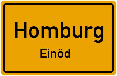 Straßenverzeichnis Homburg Einöd