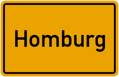 Wo liegt Homburg?
