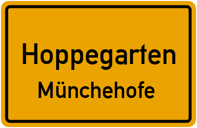 Straßenverzeichnis Hoppegarten Münchehofe