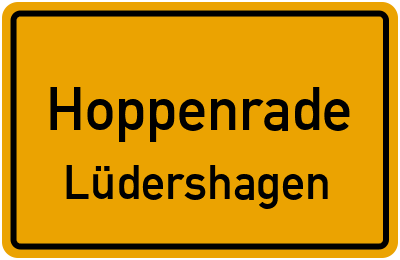 Straßenverzeichnis Hoppenrade Lüdershagen