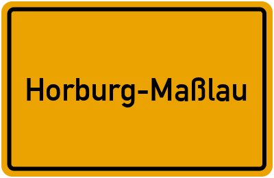 Horburg-Maßlau in Sachsen-Anhalt