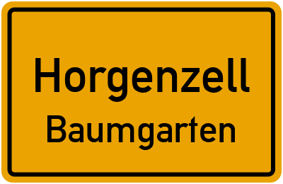 Straßenverzeichnis Horgenzell Baumgarten