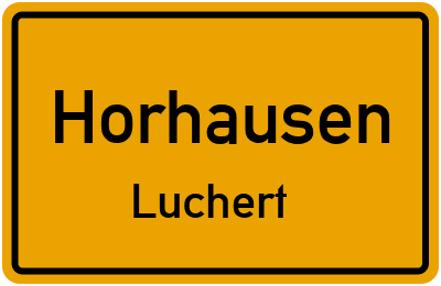 Straßenverzeichnis Horhausen Luchert