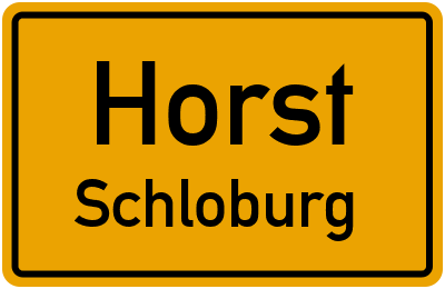 Straßenverzeichnis Horst Schloburg