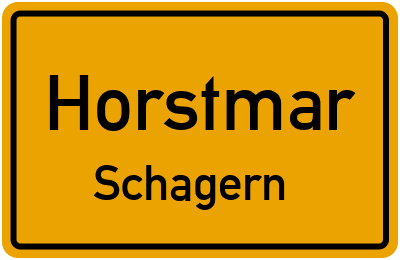 Straßenverzeichnis Horstmar Schagern