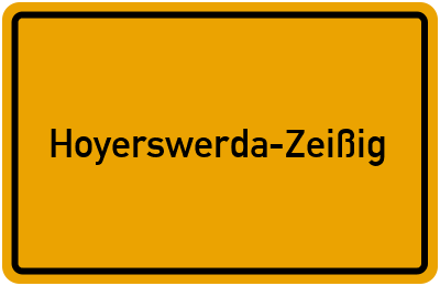 Branchenbuch Hoyerswerda-Zeißig, Sachsen