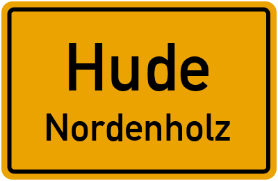 Straßenverzeichnis Hude Nordenholz