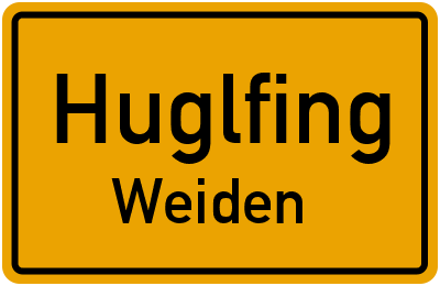 Straßenverzeichnis Huglfing Weiden