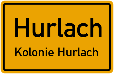 Straßenverzeichnis Hurlach Kolonie Hurlach