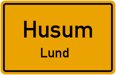 Straßenverzeichnis Husum Lund