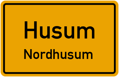 Straßenverzeichnis Husum Nordhusum