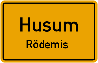 Straßenverzeichnis Husum Rödemis