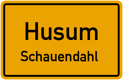 Straßenverzeichnis Husum Schauendahl