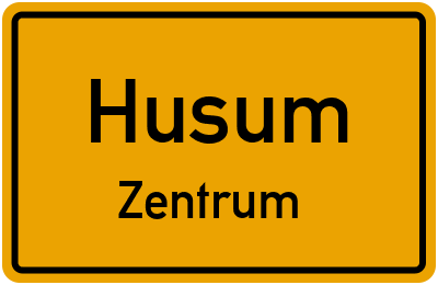 Straßenverzeichnis Husum Zentrum