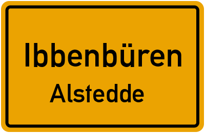 Straßenverzeichnis Ibbenbüren Alstedde