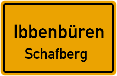 Straßenverzeichnis Ibbenbüren Schafberg