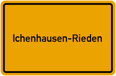 Branchenbuch Ichenhausen-Rieden, Bayern