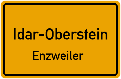 Straßenverzeichnis Idar-Oberstein Enzweiler