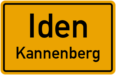 Straßenverzeichnis Iden Kannenberg