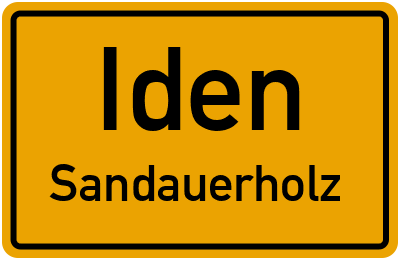 Straßenverzeichnis Iden Sandauerholz