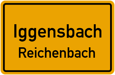 Straßenverzeichnis Iggensbach Reichenbach