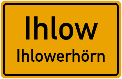 Straßenverzeichnis Ihlow Ihlowerhörn