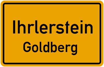Straßenverzeichnis Ihrlerstein Goldberg