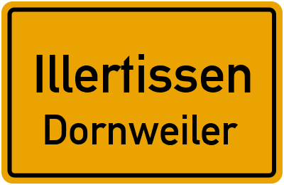 Straßenverzeichnis Illertissen Dornweiler