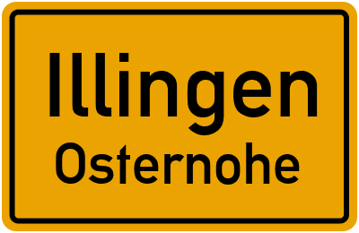 Straßenverzeichnis Illingen Osternohe