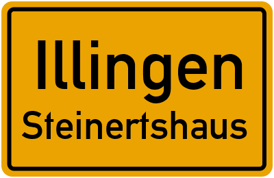 Straßenverzeichnis Illingen Steinertshaus