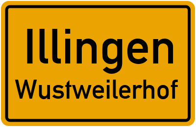 Straßenverzeichnis Illingen Wustweilerhof
