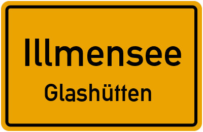 Straßenverzeichnis Illmensee Glashütten