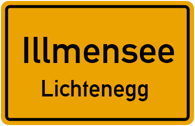 Straßenverzeichnis Illmensee Lichtenegg