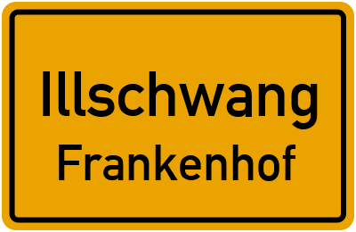 Straßenverzeichnis Illschwang Frankenhof