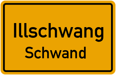 Straßenverzeichnis Illschwang Schwand