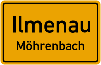 Straßenverzeichnis Ilmenau Möhrenbach