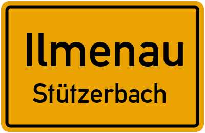 Straßenverzeichnis Ilmenau Stützerbach