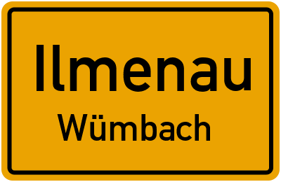 Straßenverzeichnis Ilmenau Wümbach
