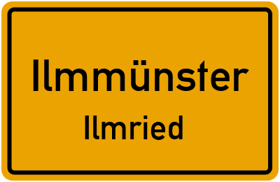 Straßenverzeichnis Ilmmünster Ilmried
