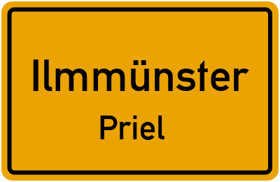 Straßenverzeichnis Ilmmünster Priel