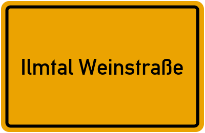 Branchenbuch Ilmtal Weinstraße, Thüringen