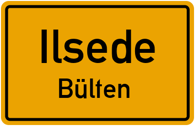 Straßenverzeichnis Ilsede Bülten