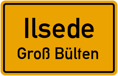 Straßenverzeichnis Ilsede Groß Bülten