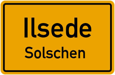 Straßenverzeichnis Ilsede Solschen
