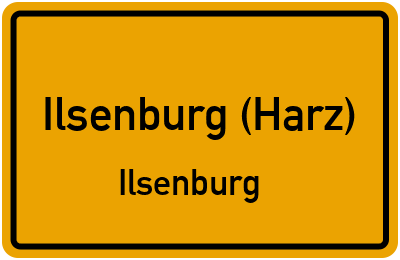 Straßenverzeichnis Ilsenburg (Harz) Ilsenburg