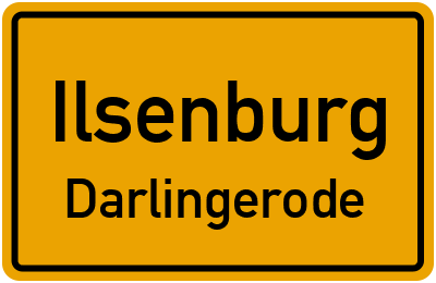 Straßenverzeichnis Ilsenburg Darlingerode