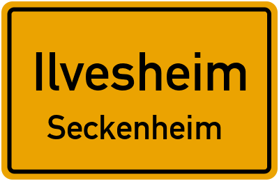Straßenverzeichnis Ilvesheim Seckenheim