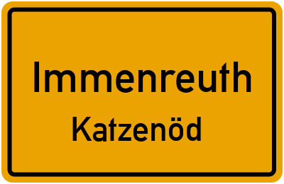 Straßenverzeichnis Immenreuth Katzenöd